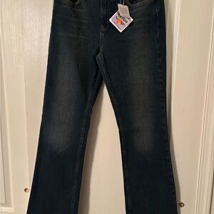 Express Vintage Flare Denim Jeans Long length Size 10
